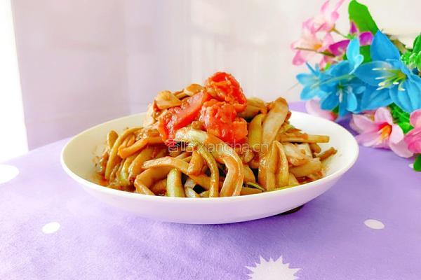 西红柿炒蒲菜的做法图解14