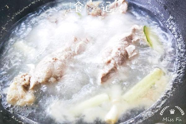 冬瓜排骨汤的做法图解5