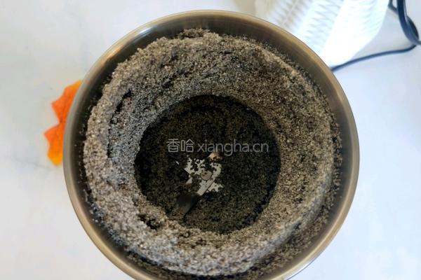 自制黑米黑芝麻糊的做法图解10