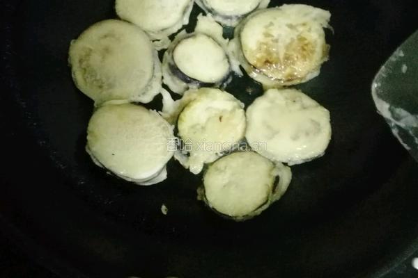 肉馅茄盒的做法图解8