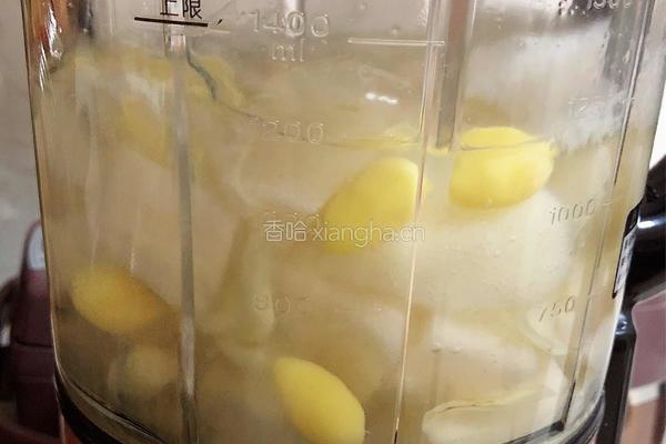 白果百合梨汁的做法图解7