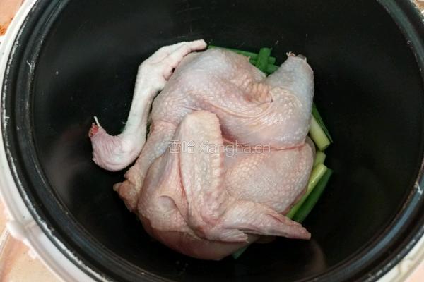 电饭煲盐焗鸡的做法图解6