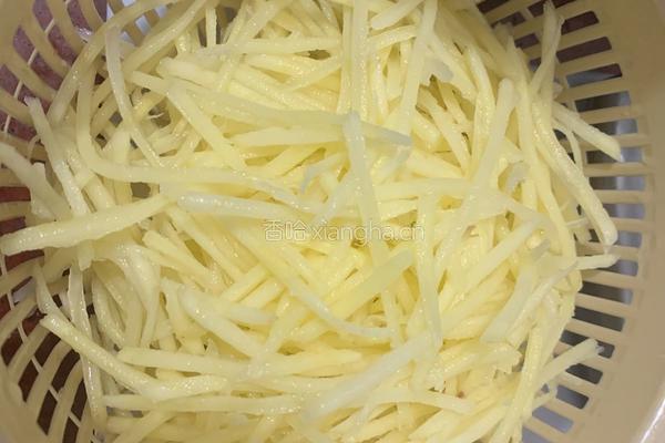 酸辣土豆丝的做法图解4