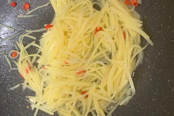 酸辣土豆丝的做法图解8