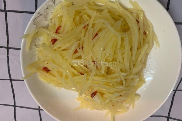 酸辣土豆丝的做法图解9