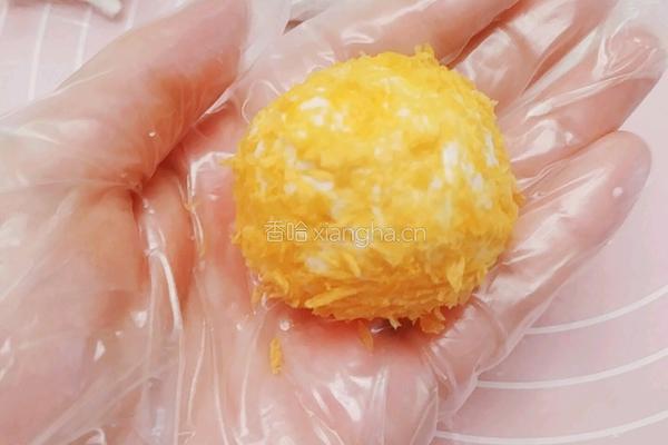 糯米豆沙圆子的做法图解3