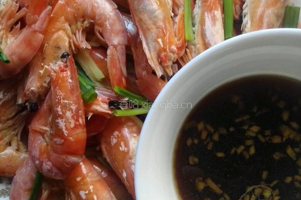 清蒸草虾的做法图解4