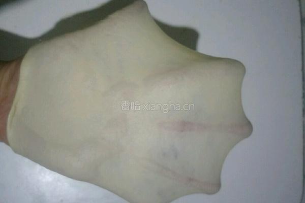超柔软牛奶切块面包的做法图解4