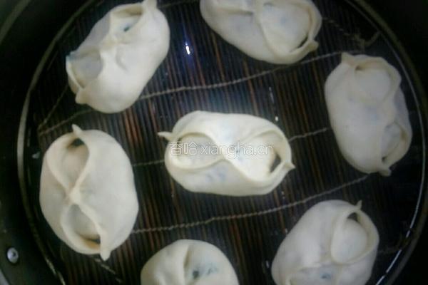 纯天然青萝卜苗蒸包的做法图解15