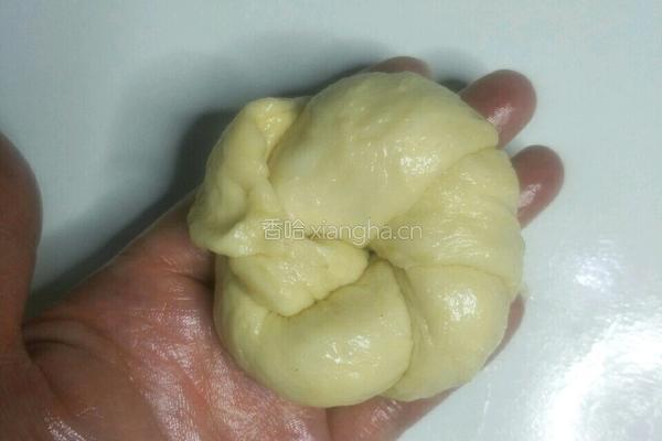 葱香海苔肉松面包的做法图解12