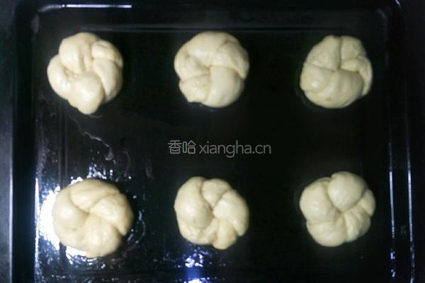 葱香海苔肉松面包的做法图解14