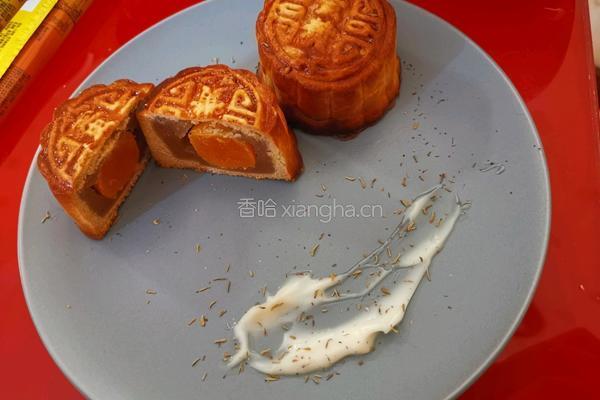 莲蓉蛋黄月饼的做法图解12