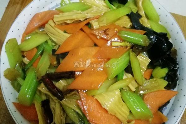 四色小炒的做法图解6