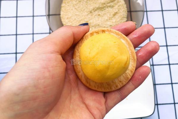 金钱南瓜饼的做法图解7