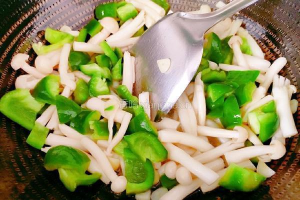 耗油海鲜菇的做法图解8