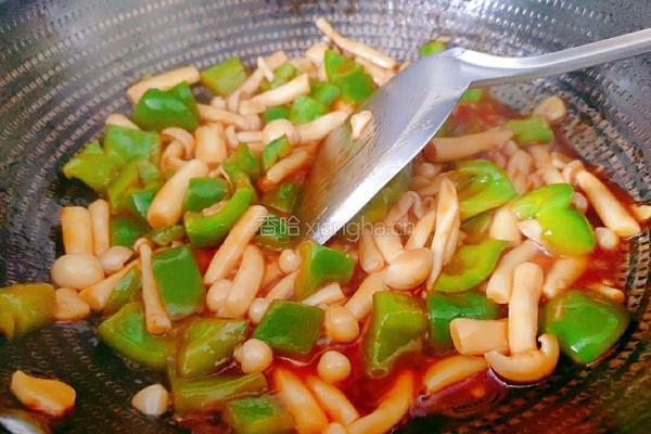 耗油海鲜菇的做法图解13