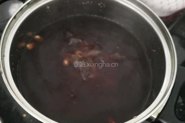 红豆黑米饭的做法图解3