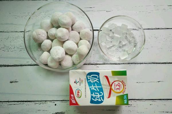 奶香汤圆的做法图解1