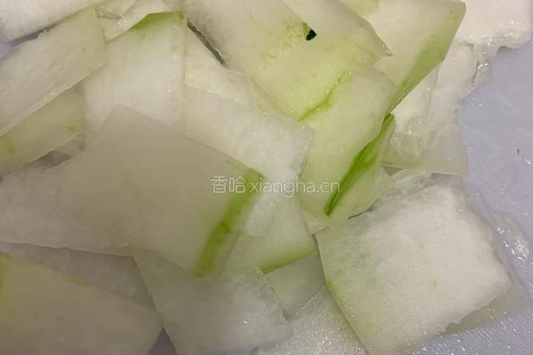 辣椒炒冬瓜的做法图解2
