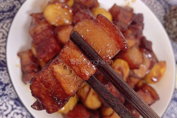 板栗红烧肉的做法图解10