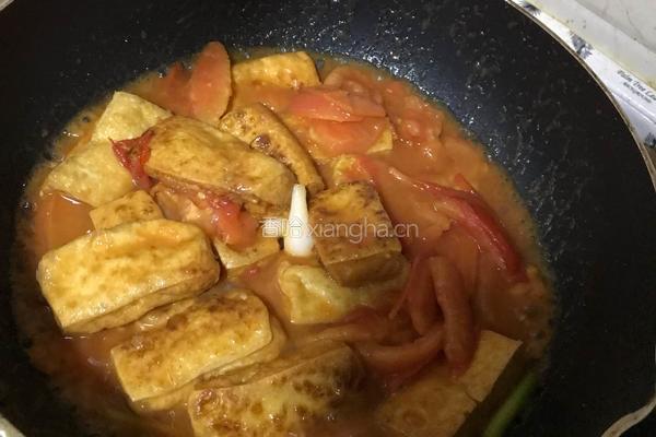 番茄老豆腐的做法图解6