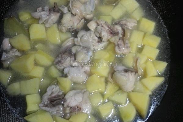 土豆咖喱鸡块的做法图解6