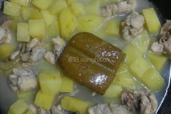 土豆咖喱鸡块的做法图解7