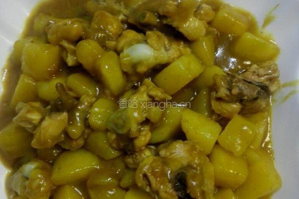 土豆咖喱鸡块的做法图解8