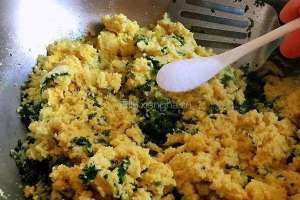 秋季养生小菜萝卜苗小豆腐的做法图解12