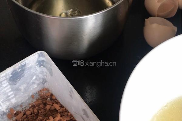 可可果酱蛋糕卷的做法图解3