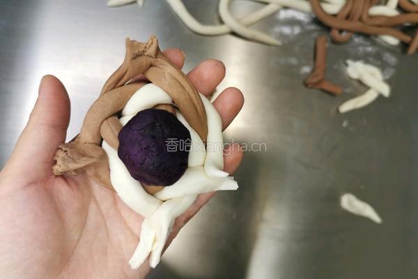 可可绣球包的做法图解12