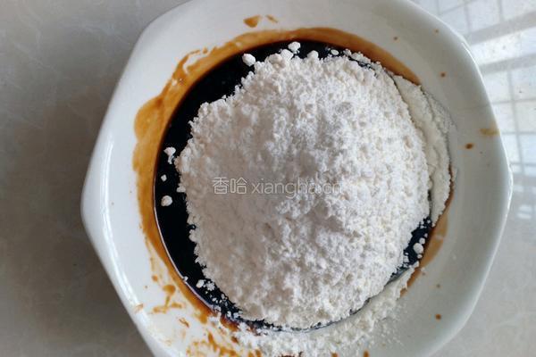 黑糖月饼的做法图解2
