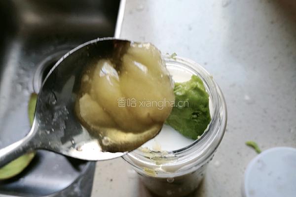 牛油果奶昔的做法图解4