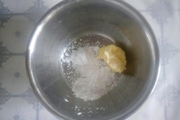 抹茶花形饼干的做法图解2