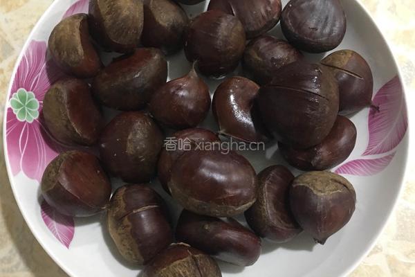 板栗糊的做法图解1