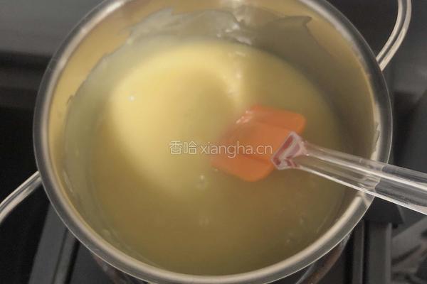 抹茶生巧克力的做法图解2