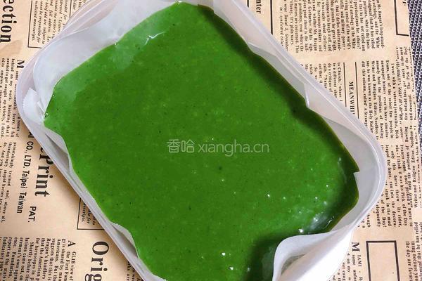 抹茶生巧克力的做法图解4