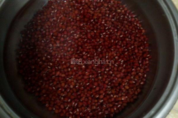 红豆米粉糕的做法图解1