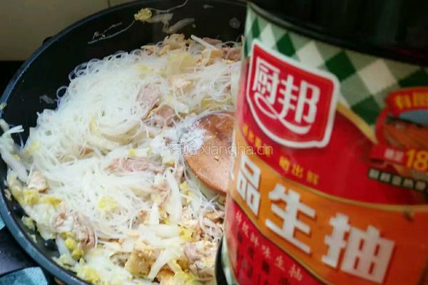 炒米粉的做法图解8