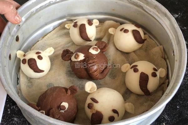 小象馒头的做法图解8