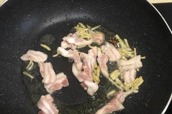 五花肉炖几豆角的做法图解5