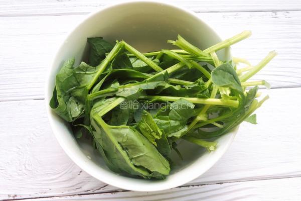 双色香菇肉包的做法图解1