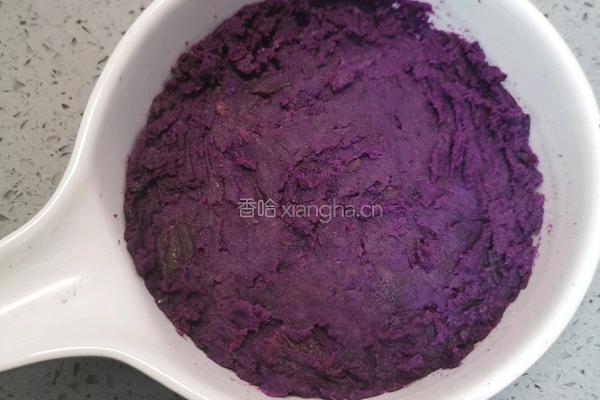 奶酪芝士焗紫薯的做法图解6