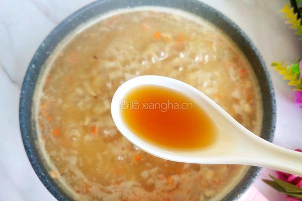 香菇胡萝卜鸡肉粥的做法图解17