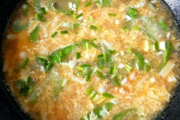 虾仁丝瓜菌菇汤的做法图解17