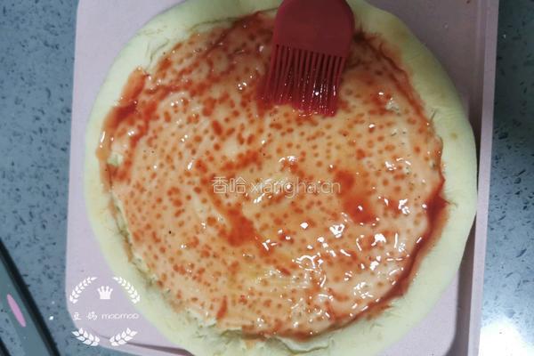 培根披萨的做法图解13