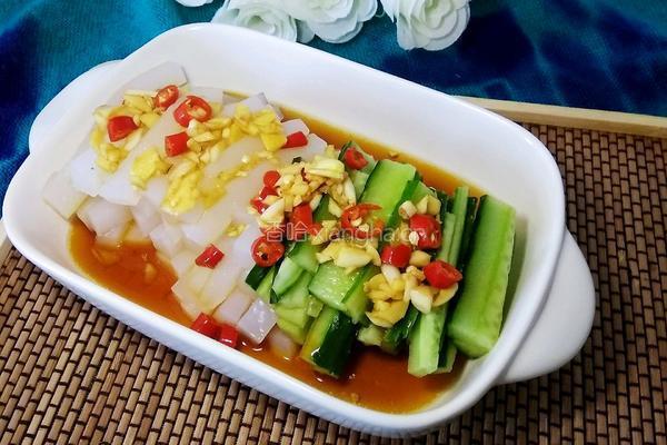 凉粉拌黄瓜的做法图解6