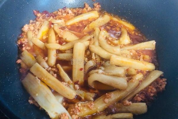 茄子这样做,比肉还好吃,不一样的肉沫茄子的做法图解9