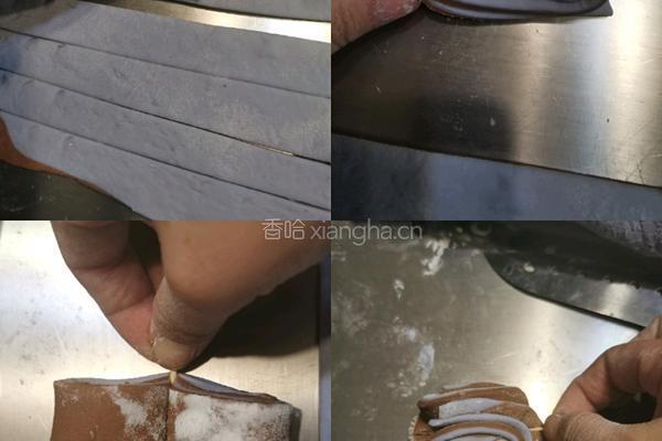 双色花卷的做法图解5
