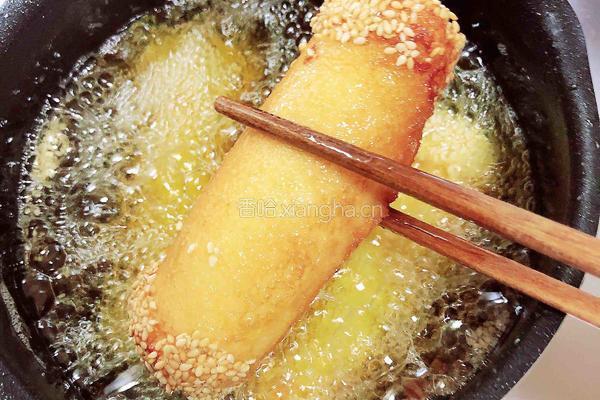 爆浆芝士南瓜土司卷的做法图解14